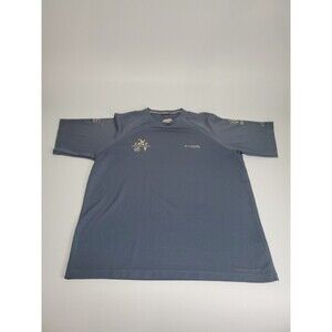 Columbia PFG Shirt Eagle Buick GMC Pontiac, Grey, Large